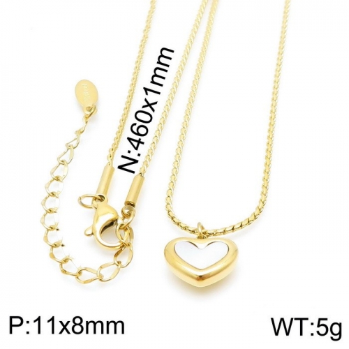 Stainless Steel Necklace KN197169-14