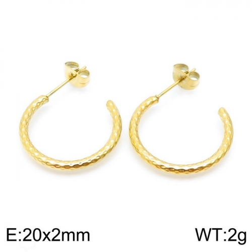 Stainless Steel Earring KE98649-6