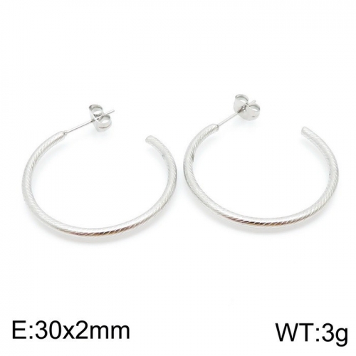 Stainless Steel Earring KE98612-5