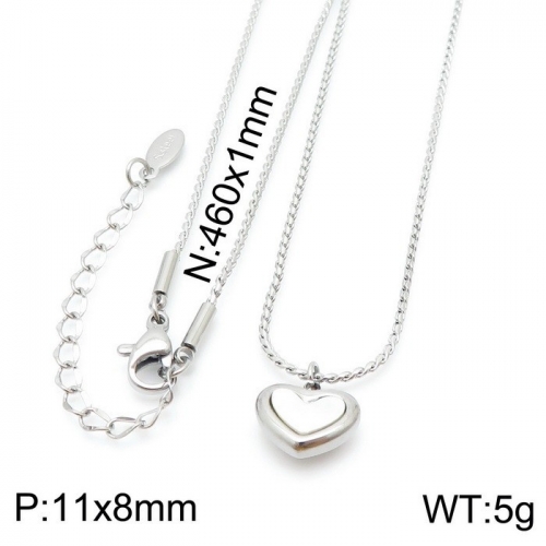 Stainless Steel Necklace KN197168-11