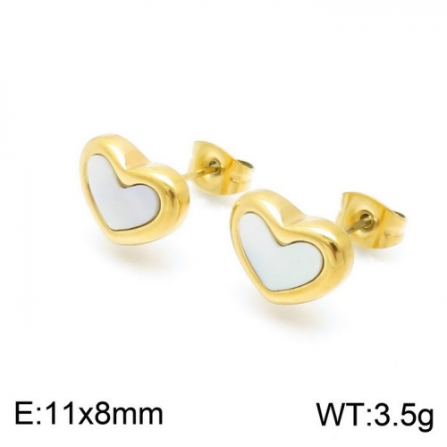 Stainless Steel Earring KE98713-9