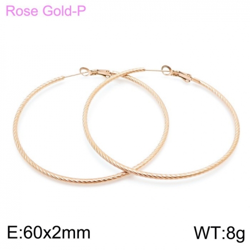 Stainless Steel Earring KE98666-10