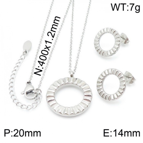 Stainless Steel Jewelry Set KS139352-12