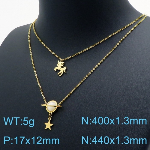 Stainless Steel Necklace KN118715