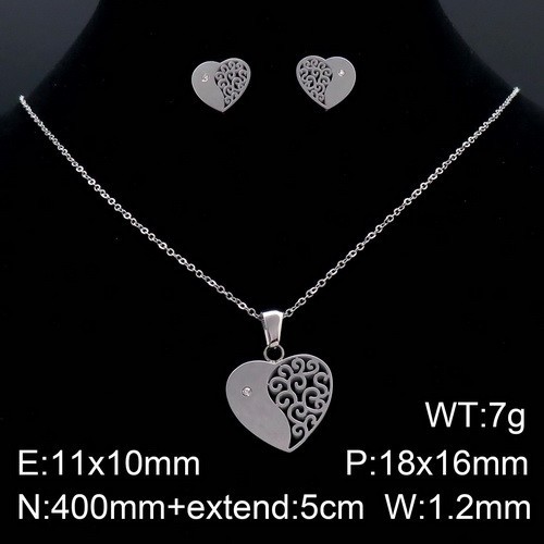 Stainless Steel Jewelry Set KS132884