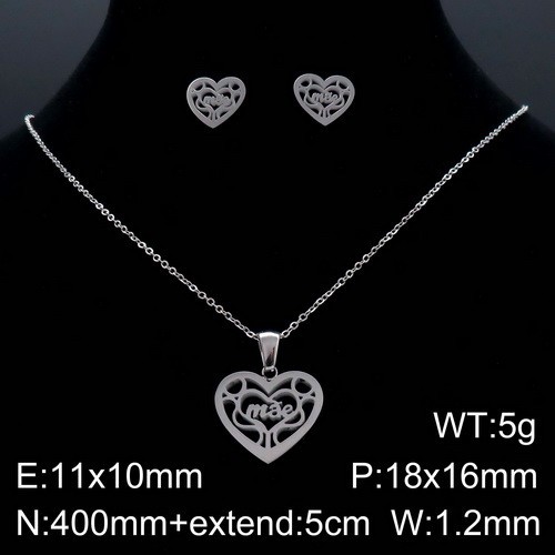 Stainless Steel Jewelry Set KS132878