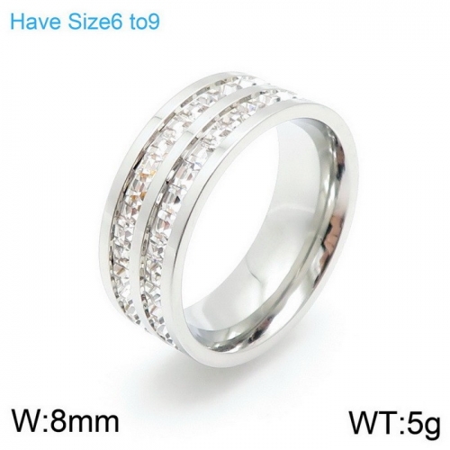 Stainless Steel 7-12# Ring  KR92895