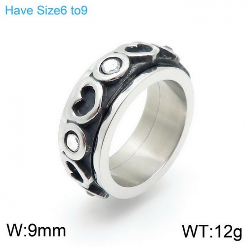 Stainless Steel 7-12# Ring  KR92897