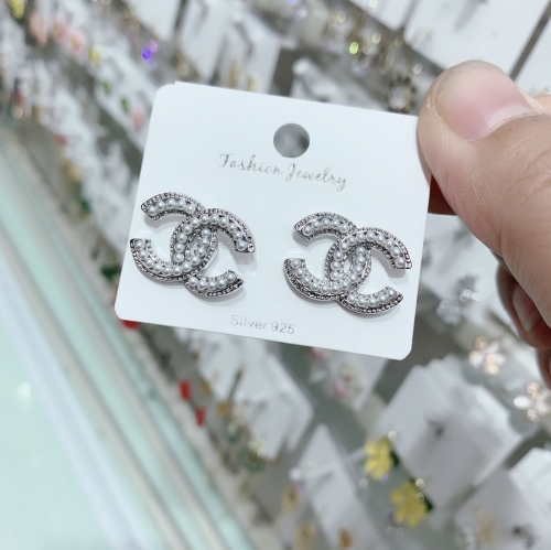 925 Post Chane*l Fashion Earring TOE2714X