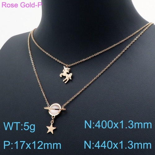 Stainless Steel Necklace KN118717