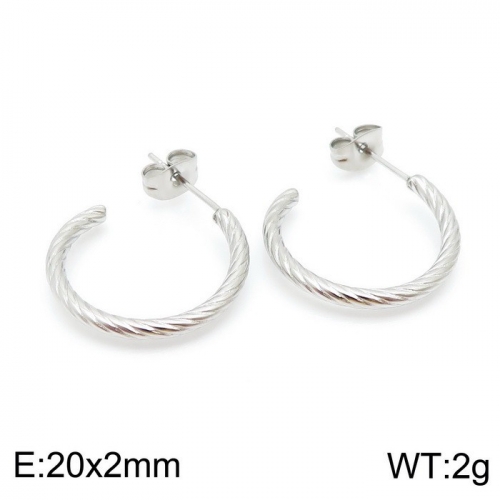 Stainless Steel Earring KE98611-5