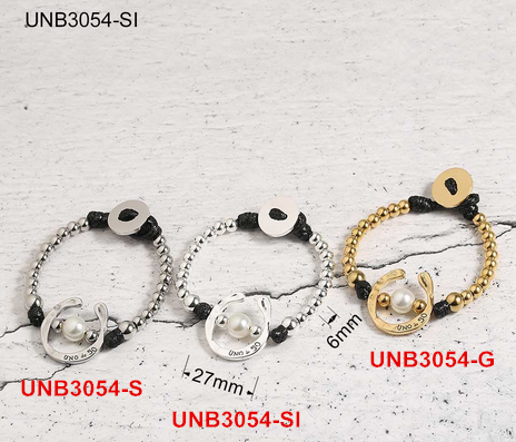 Stainless Steel Uno De 50 Bracelet UNB3054-G