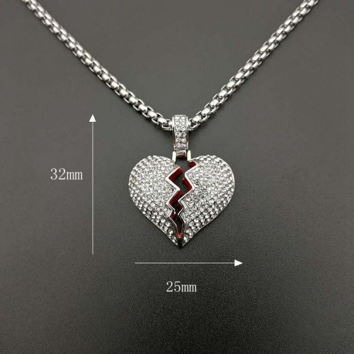 Stainless Steel Necklace with 50cm chain DZ482-22 (1)