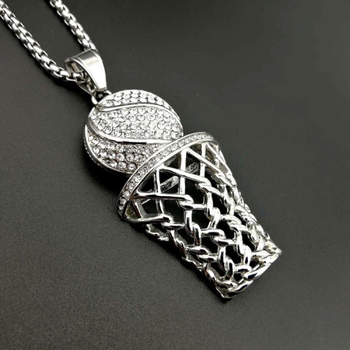 Stainless Steel Necklace with 50cm chain DZ201-19 (3)