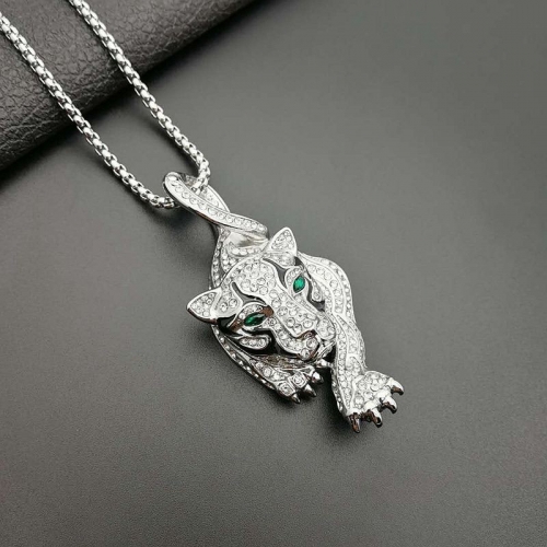 Stainless Steel Necklace with 50cm chain QD82001-28 (3)