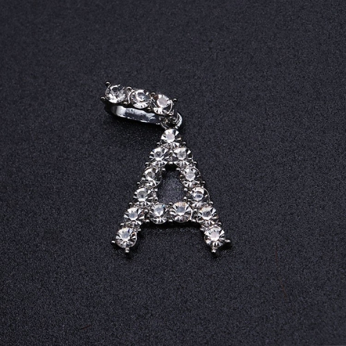 Stainless Steel  50cm chain Necklace  JL-0319 Letter A