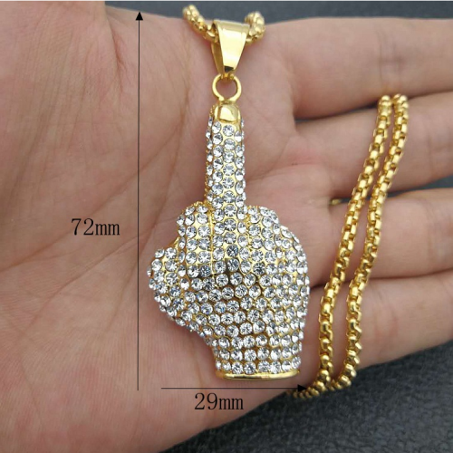 Stainless Steel Necklace with 50cm chain QD84026-20