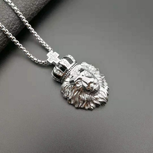 Stainless Steel Necklace with 50cm chain DW282-18 (2)