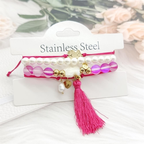 Stainless Steel Tou*s Bracelet TSB0736