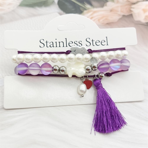 Stainless Steel Tou*s Bracelet TSB0833