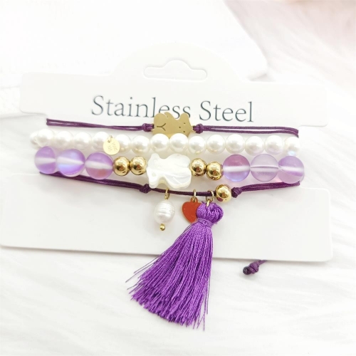 Stainless Steel Tou*s Bracelet TSB0836