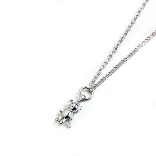 Stainless Steel Tou*s Necklace PCN8166-S