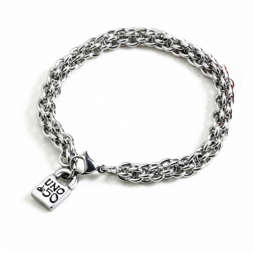 Stainless Steel Uno de 50 Bracelet UNB3151-S