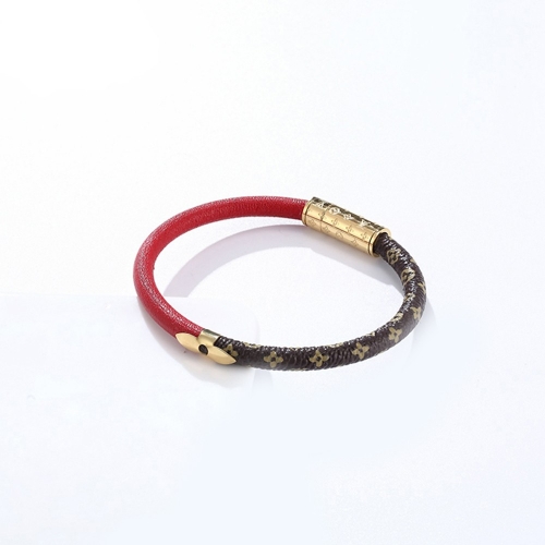 316 Stainless Steel LV Bangle  LVSS043-19cm (3)