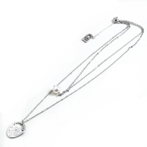 Stainless Steel Uno de 50 Necklace UNN3054-S