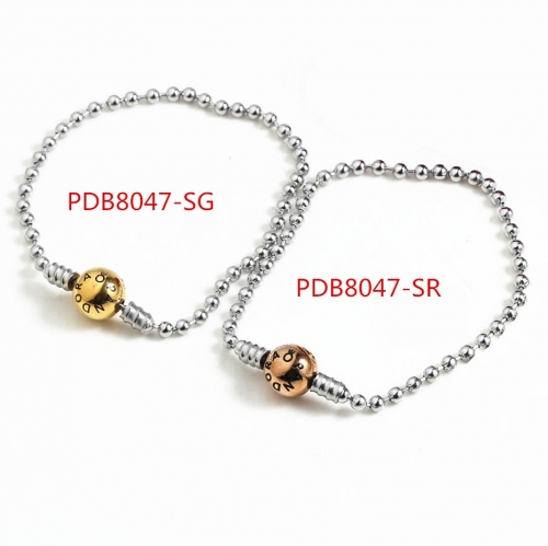 Stainless Steel Pandor*a Bracelet PDB8047-SG