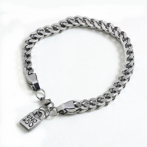 Stainless Steel Uno de 50 Bracelet UNB3169-S