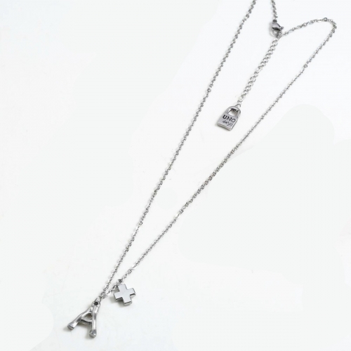 Stainless Steel Uno de 50 Necklace UNN3052-S