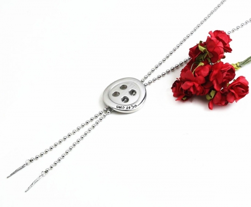 Stainless Steel Uno de 50 Necklace UNN3051-S