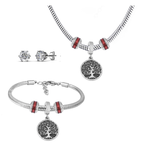 Stainless Steel Pandor*a Jewelry Set T042