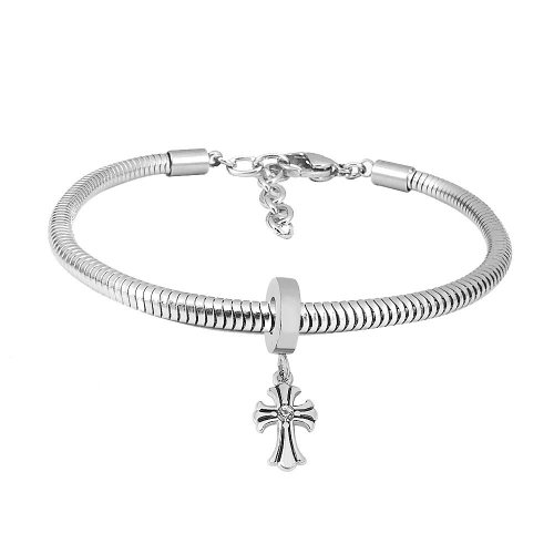 Stainless Steel Similar Pandor*a Bracelet TB067