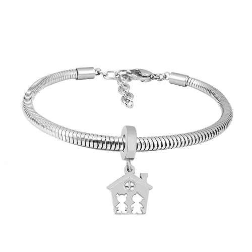 Stainless Steel Similar Pandor*a Bracelet TB017