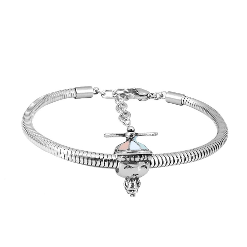 Stainless Steel Similar Pandor*a Bracelet TB098