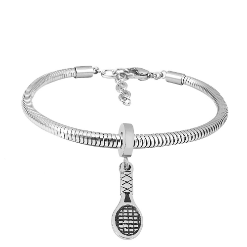 Stainless Steel Similar Pandor*a Bracelet TB044