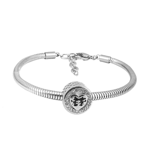 Stainless Steel Similar Pandor*a Bracelet TB090