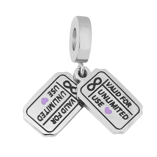 Stainless Steel Jewelry Charms TT089