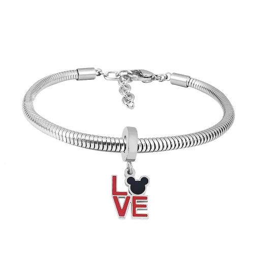 Stainless Steel Similar Pandor*a Bracelet TB004