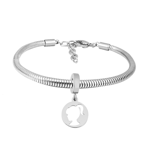 Stainless Steel Similar Pandor*a Bracelet TB014