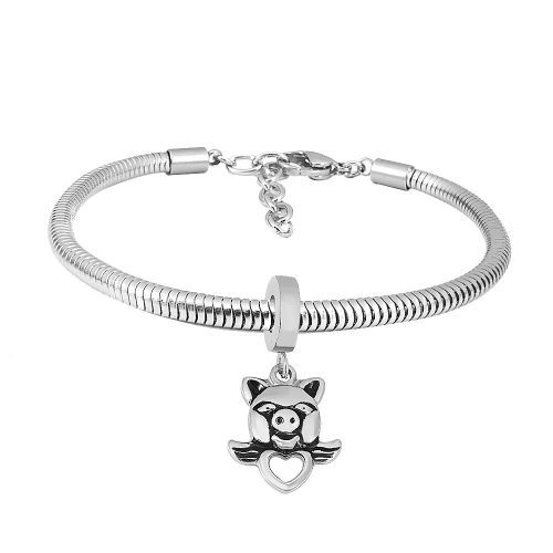 Stainless Steel Similar Pandor*a Bracelet TB062