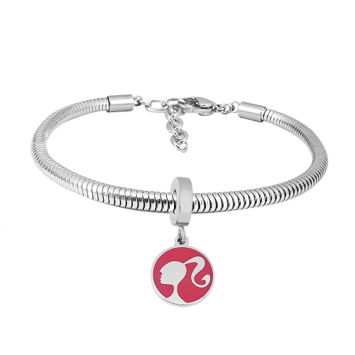 Stainless Steel Similar Pandor*a Bracelet TB024