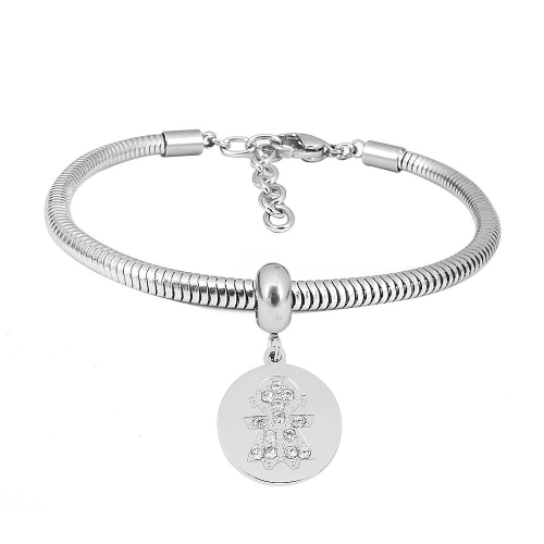 Stainless Steel Similar Pandor*a Bracelet TB019