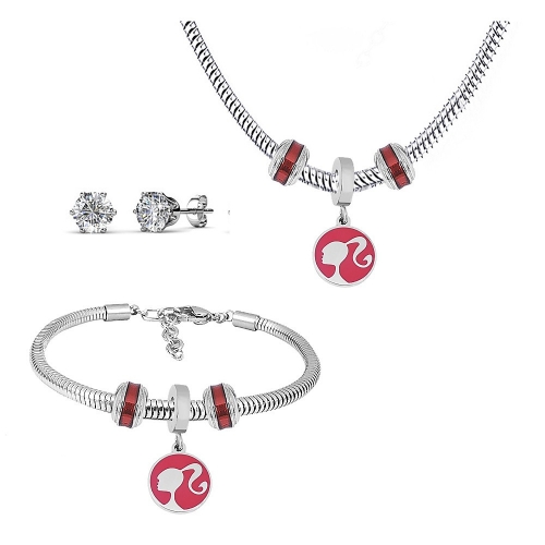 Stainless Steel Pandor*a Jewelry Set T022