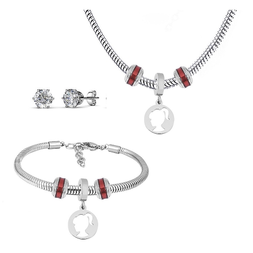 Stainless Steel Pandor*a Jewelry Set T018