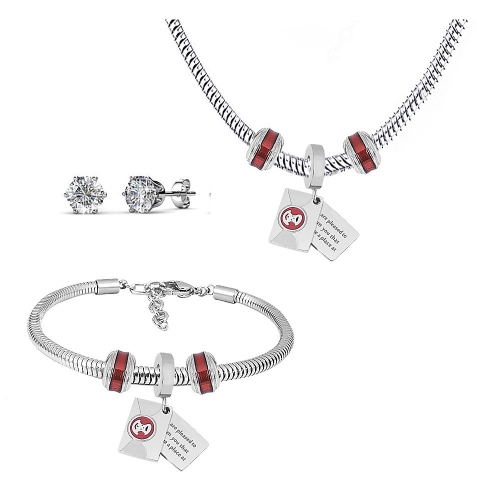 Stainless Steel Pandor*a Jewelry Set T031