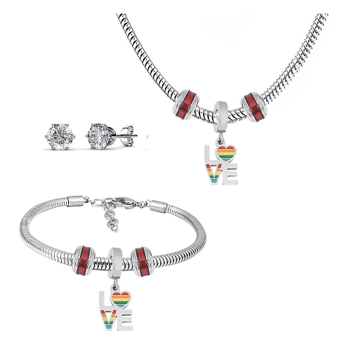 Stainless Steel Pandor*a Jewelry Set T014