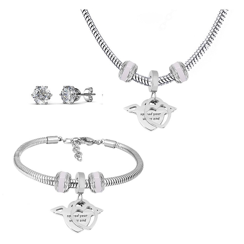 Stainless Steel Pandor*a Jewelry Set T028